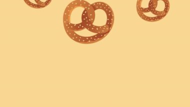 Ekim Festivali simit desenli animasyon kutlaması