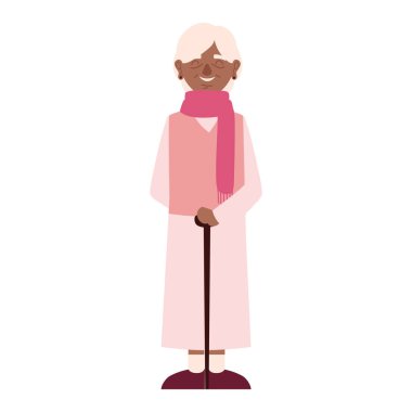 Afro-Amerikan büyükanne.