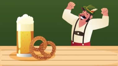 Ekim Festivali Alman 'ı bira ve krakerle kutladı