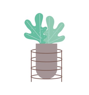 İç kısımda bitki örtüsü var.