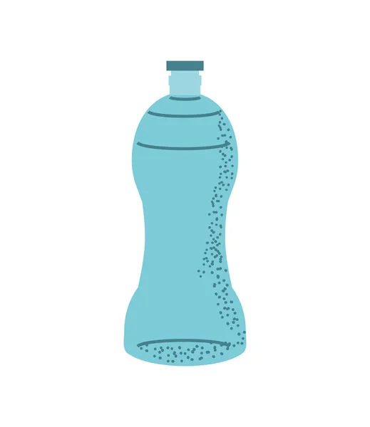 Plastic waterfles — Stockvector