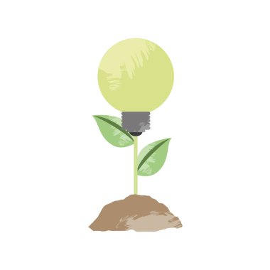 Topraktaki ampul bitkisi