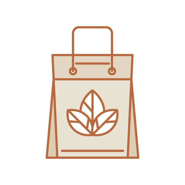 Bolsa de papel para comprar — Vector de stock