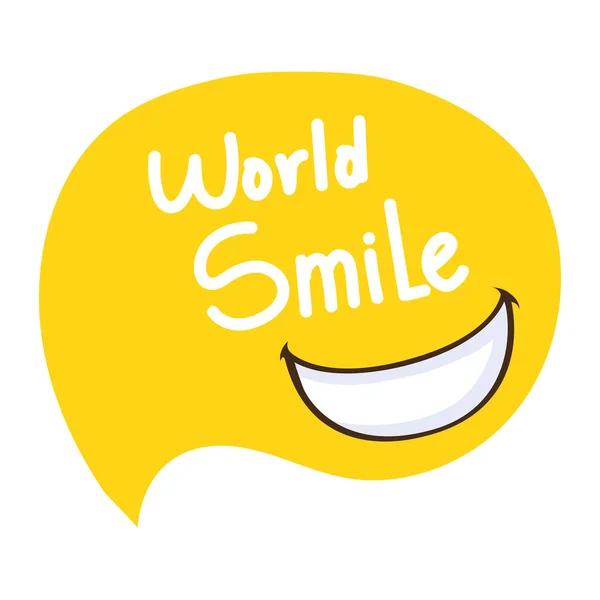 Світова посмішка і рот — стоковий вектор