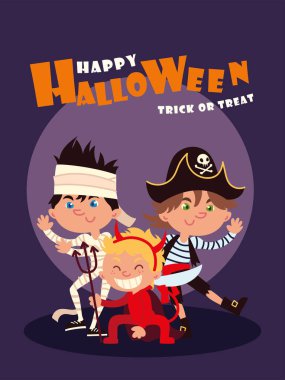 Mutlu Cadılar Bayramı Kartı