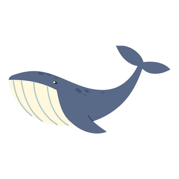 Baleine animal mer — Image vectorielle