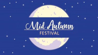 Sonbahar ortasında dolunay ile yazılmış mektuplar.