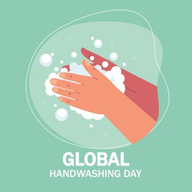 küresel el yıkama günü posteri