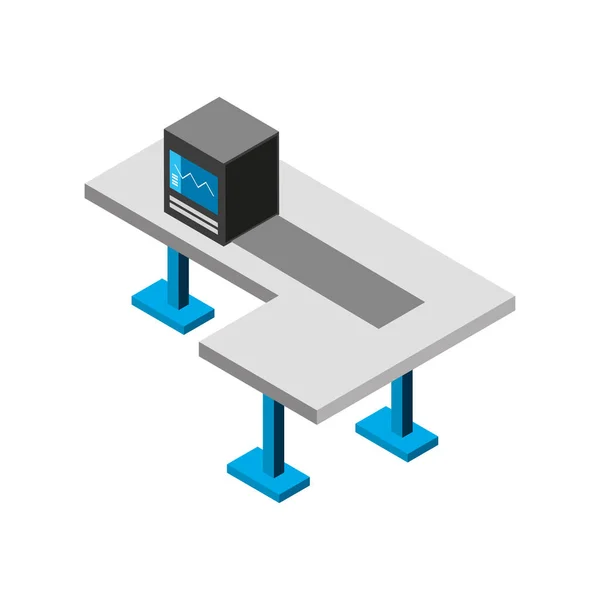 Production industrielle de processus — Image vectorielle