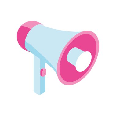 Isome megafon simgesi