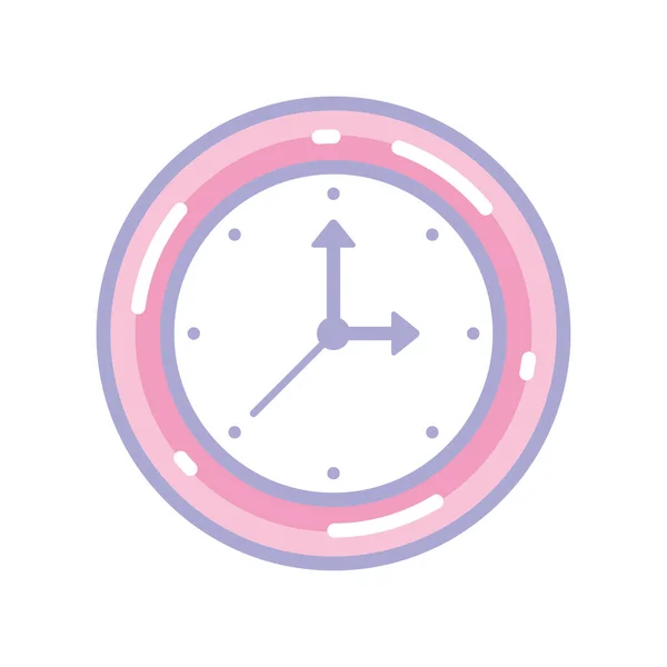Orologio tempo cartone animato — Vettoriale Stock