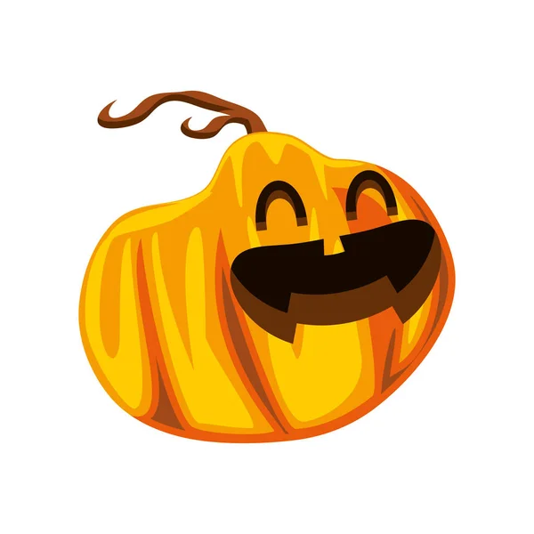 Halloween citrouille joyeuse — Image vectorielle