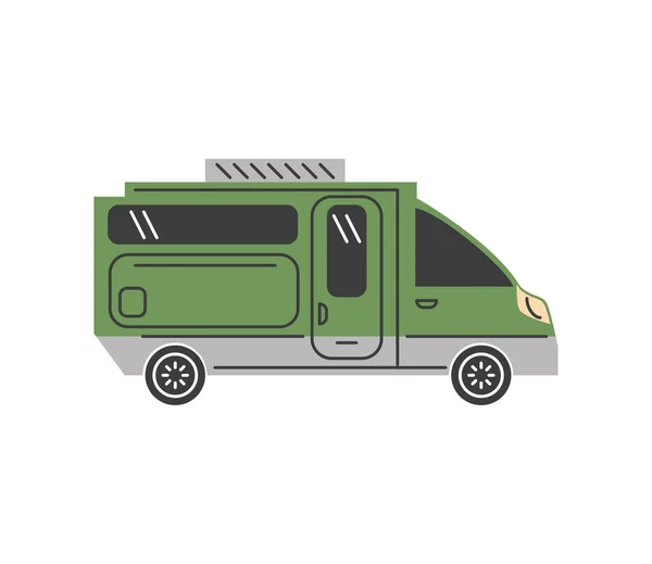 Camper of transport — Stock Vector