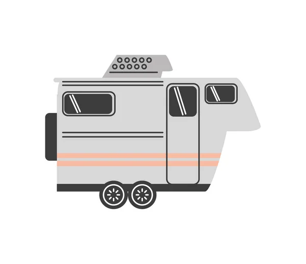 Veicolo cabina camper — Vettoriale Stock
