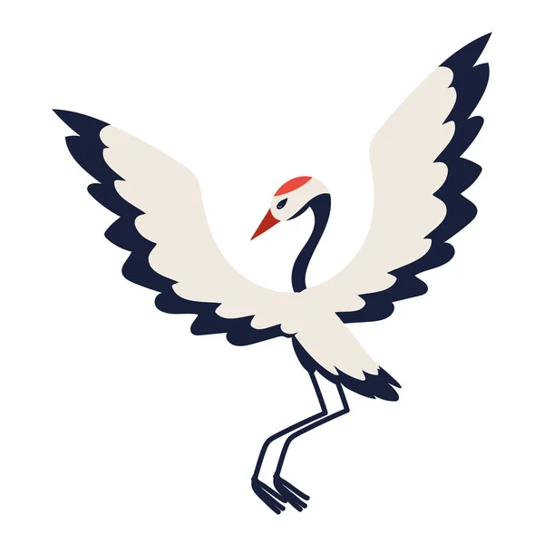 Ikona żurawia płaskiego — Wektor stockowy