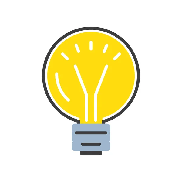 Idée ampoule — Image vectorielle