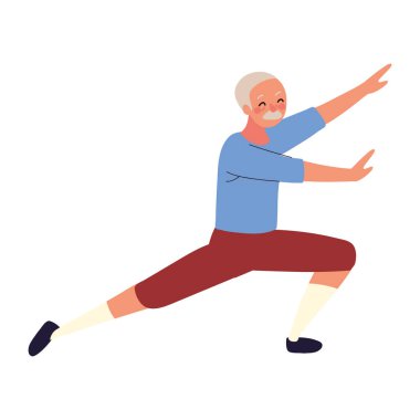 yaşlı sevimli adam