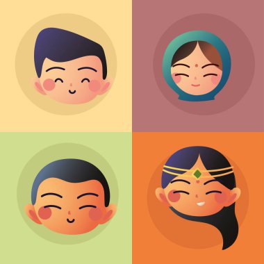 Asyalıların yüzleri