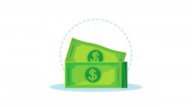 Faturalarla kişisel finansman animasyonu