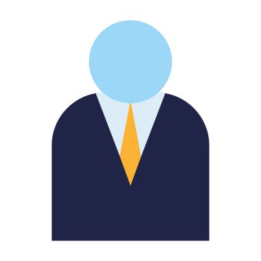 İş adamı avatar pictogram
