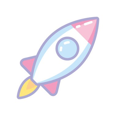 uzay gemisi çizgi filmi başlatılıyor