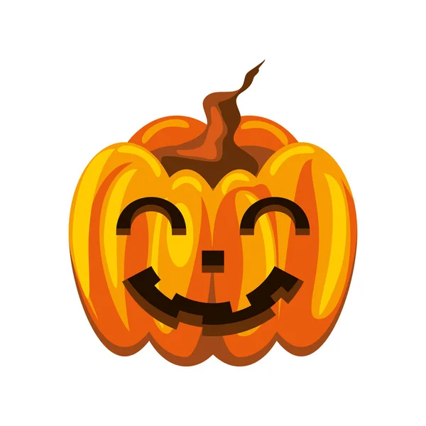 Halloween feliz abóbora — Vetor de Stock