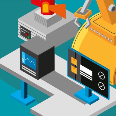 Endüstri makineleri otomatik