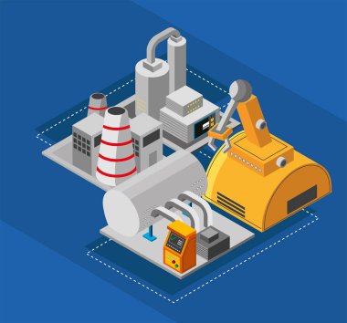 endüstriyel sanayi iç mimarisi