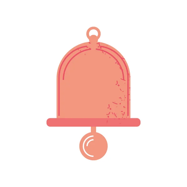 Bell icono plano — Vector de stock