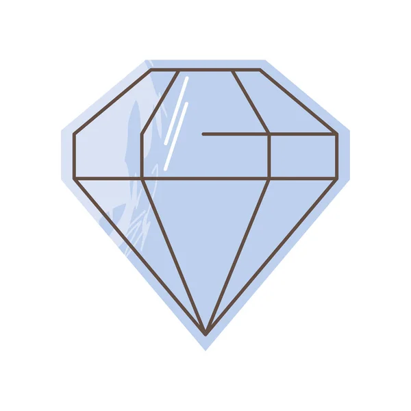 Diamant Edelstein Luxus — Stockvektor