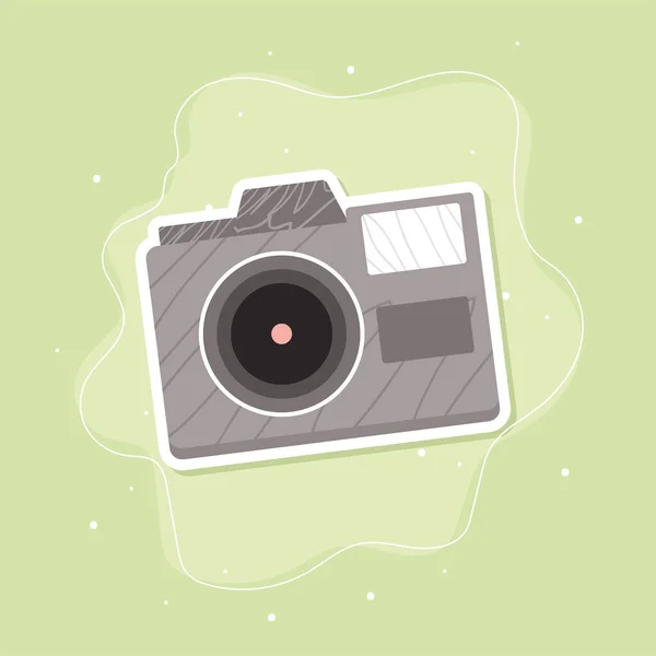 Kamera fotoğrafçılık simgesi — Stok Vektör