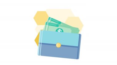 Fatura portföy finansal animasyon