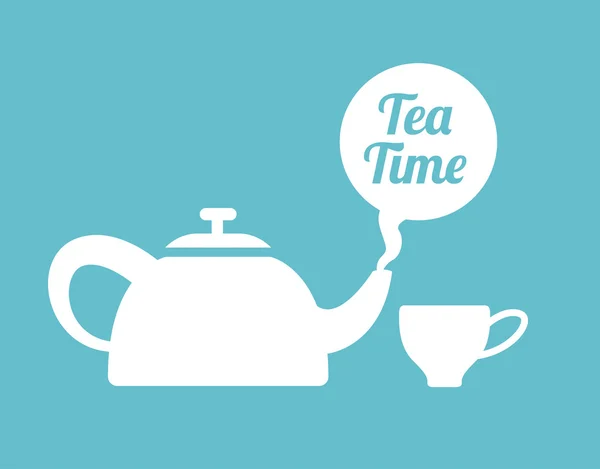 Conception de thé — Image vectorielle