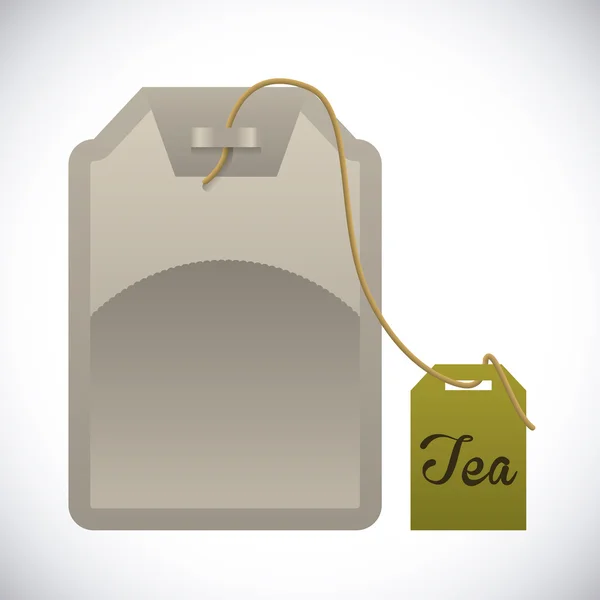 Diseño de té — Vector de stock