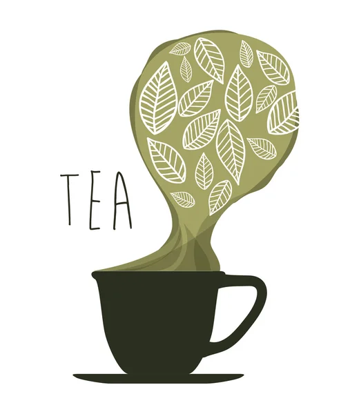 Tea design — Stock Vector