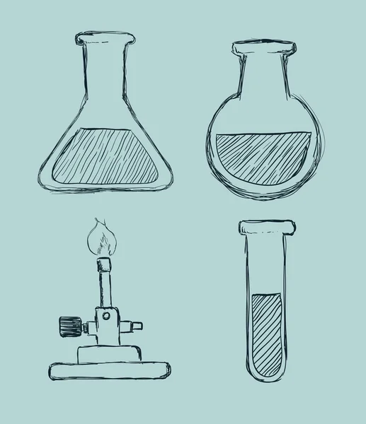 Wissenschaftsdesign — Stockvektor