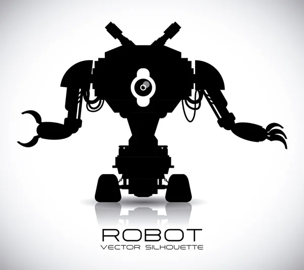 Diseño del robot — Vector de stock