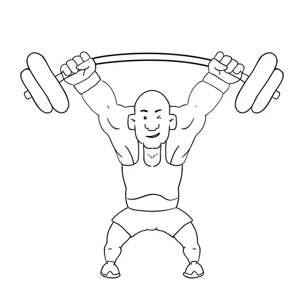 Diseño de gimnasio — Vector de stock