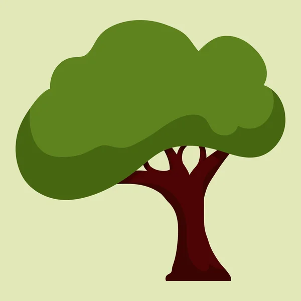 Diseño del árbol — Vector de stock