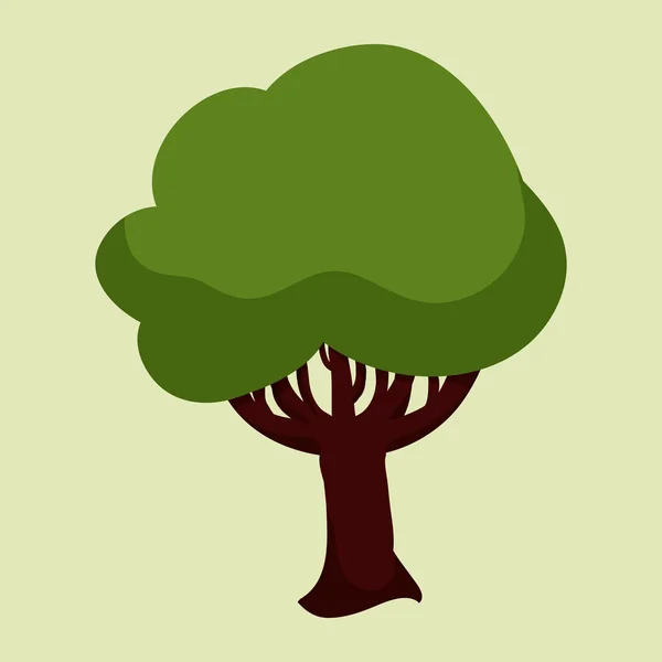 Diseño del árbol — Vector de stock