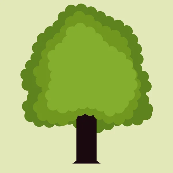 Diseño del árbol — Vector de stock