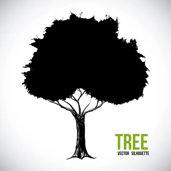 Projeto da árvore — Vetor de Stock
