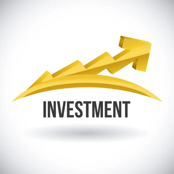 Investitionsdesign — Stockvektor