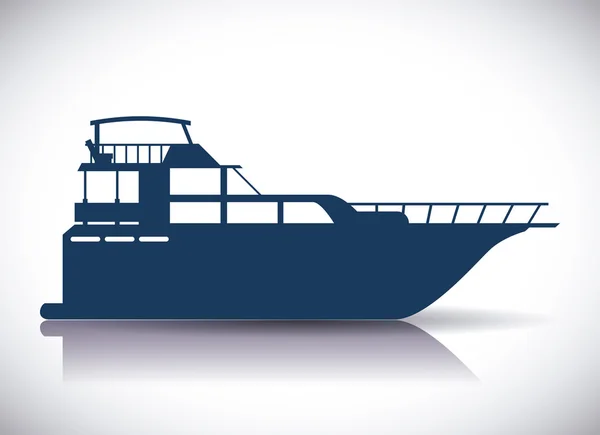 Човен дизайн — стоковий вектор