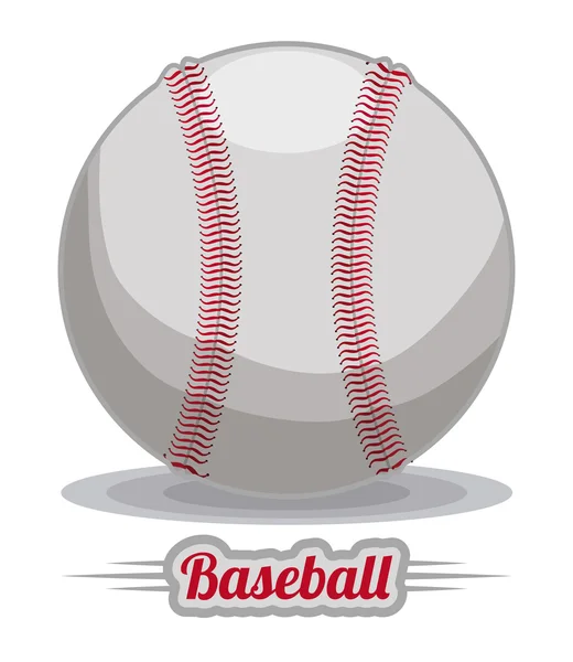 Diseño de béisbol — Vector de stock