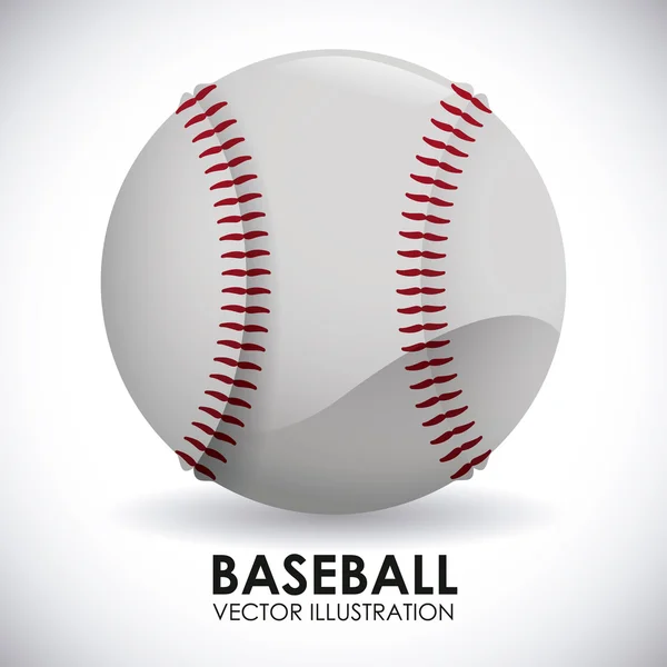 Conception de baseball — Image vectorielle