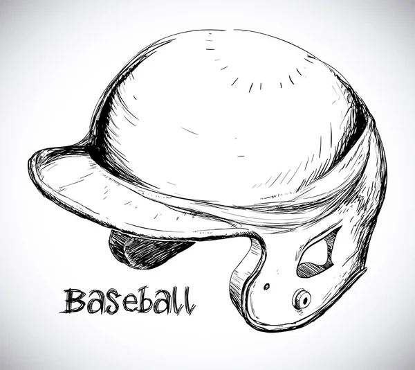 Diseño de béisbol — Archivo Imágenes Vectoriales