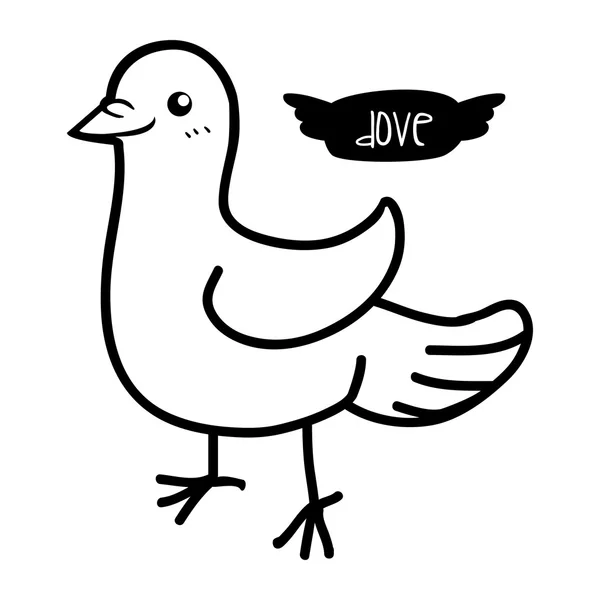 Diseño de aves — Vector de stock