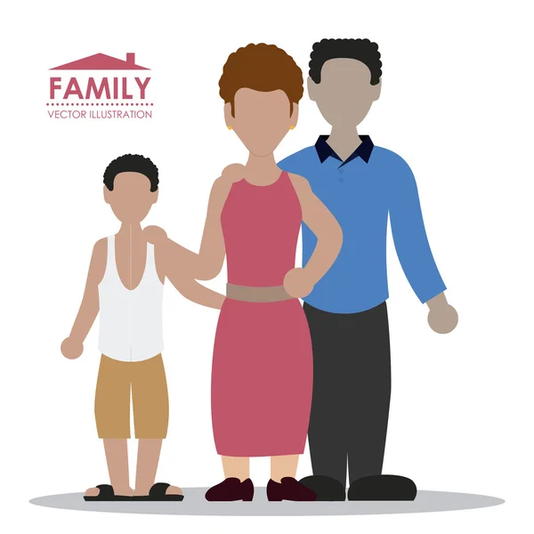 Family design — Stock Vector