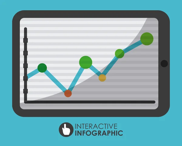 Progettazione statistica — Vettoriale Stock